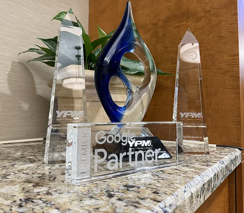 collection of awards given to YPM