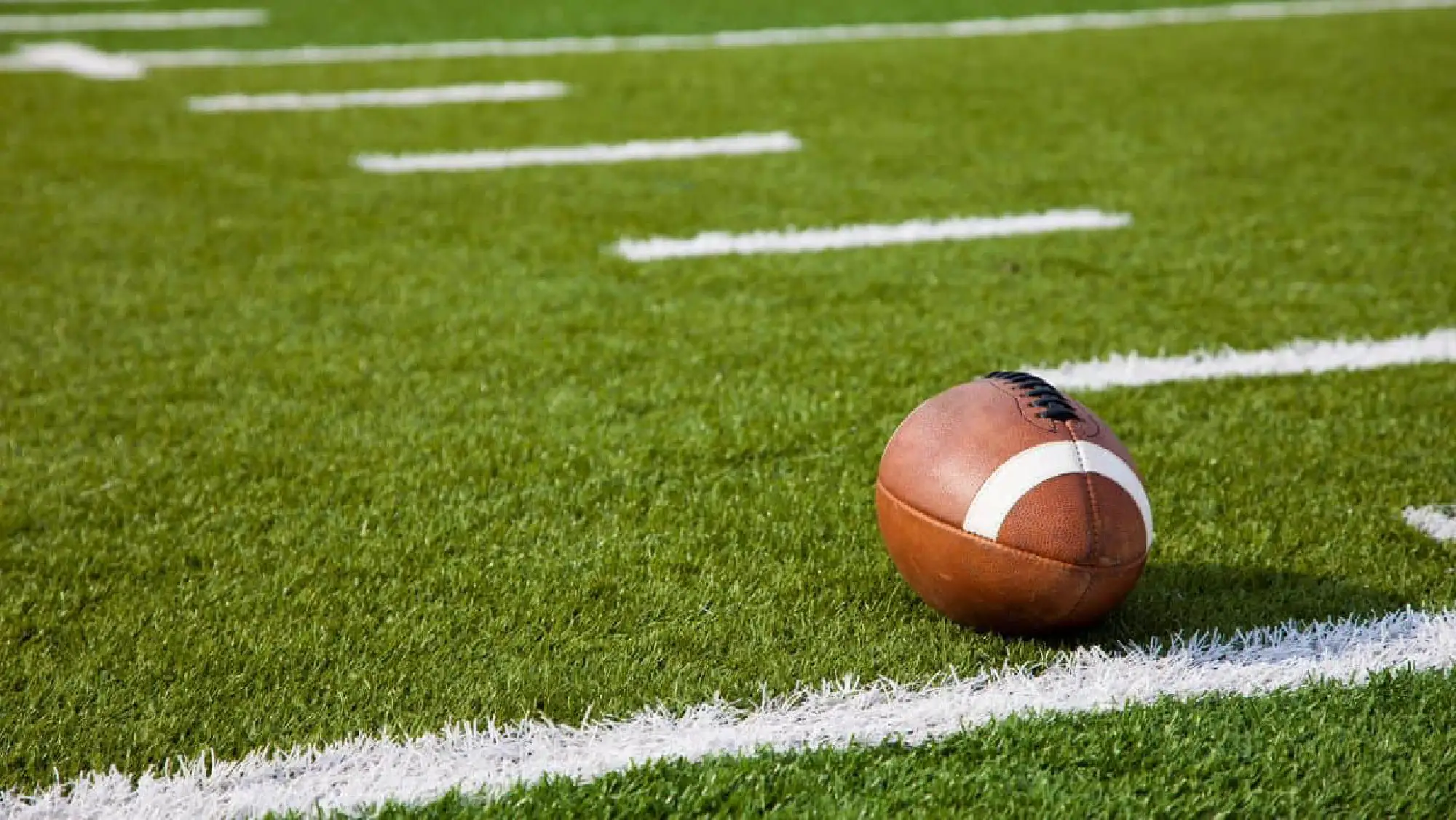 football on the field